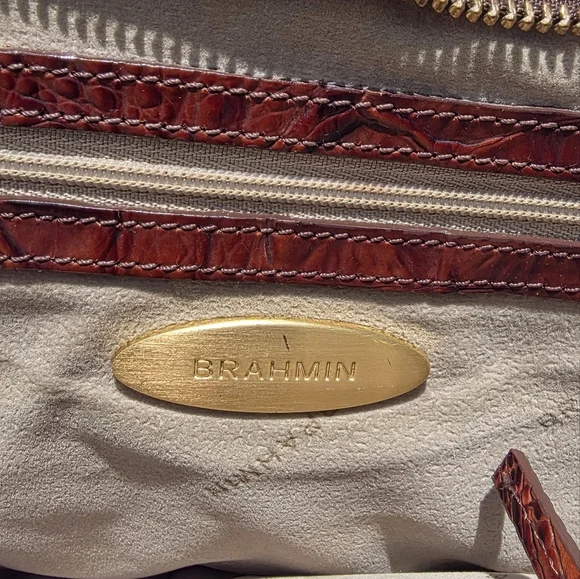 Brahmin Asher Medium Tote Pecan Melbourne - Picture 15 of 16